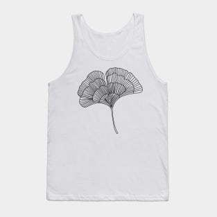 Tropical Fan Leaf Tank Top